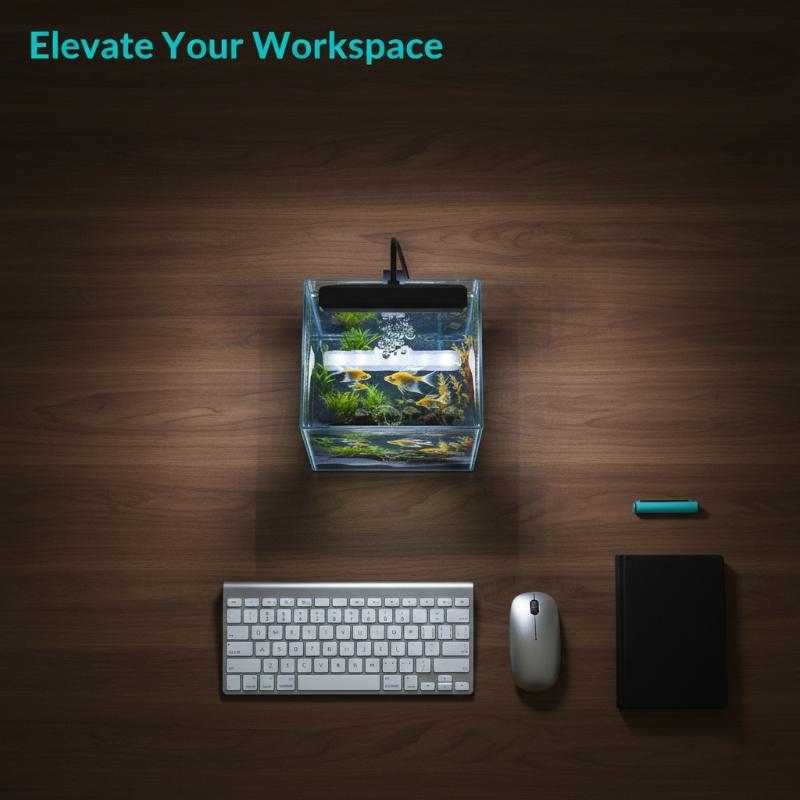 Aquarium Planted Fish - Lampka LED USB do akwarium z