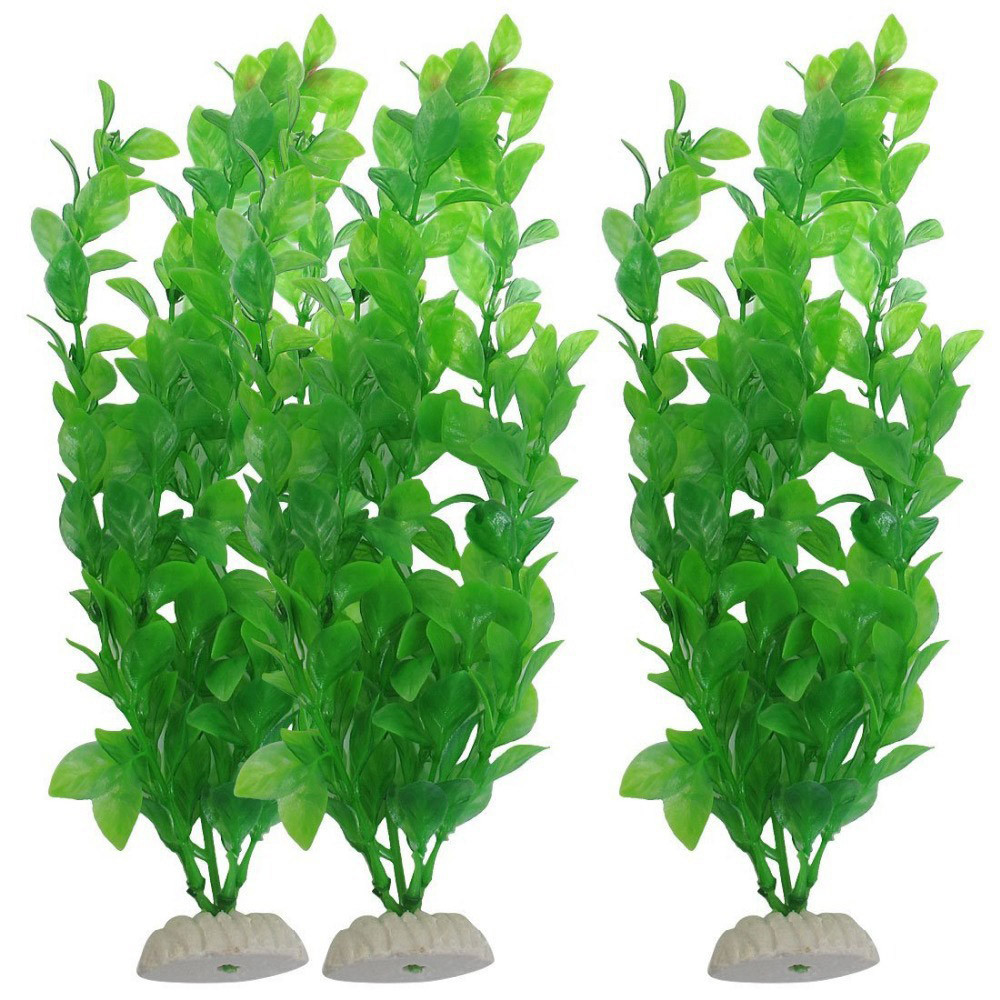 Aquarium Plant Grass - 3szt Sztuczna trawa Akwarium Ozdoba Rośliny