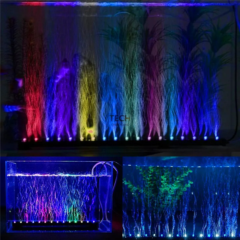 Aquarium Plant Grow Light - Akwarium Podwodne zanurzalne światło LED zmieniające