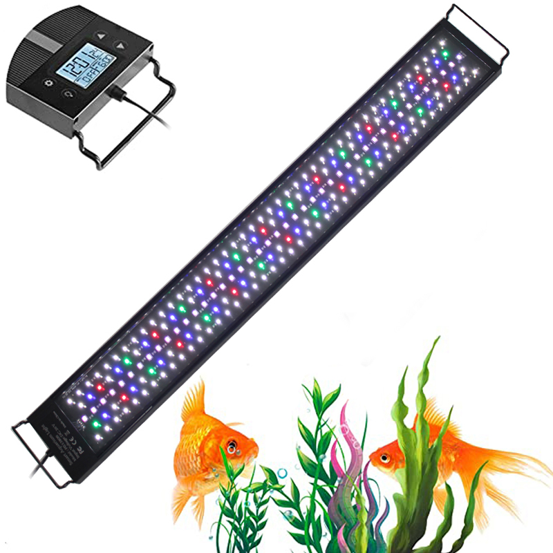 Aquarium Plant Grow Light - Programowalne 8 kolorów automatycznego włączania i