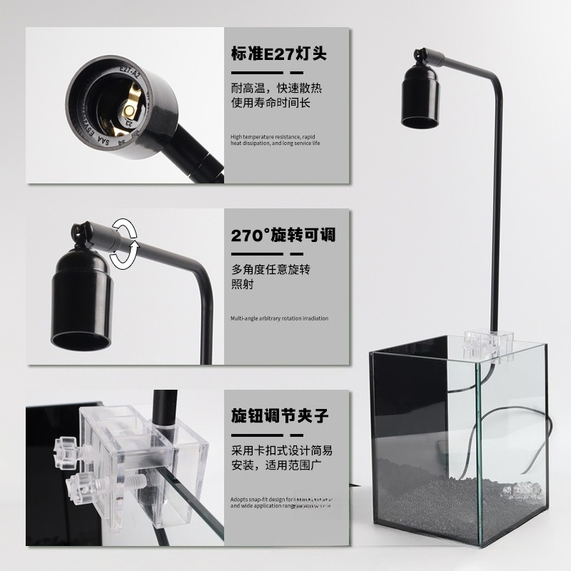 Stojak na lampę LED do akwariu – Aquarium Planted Fish recenzja i cena