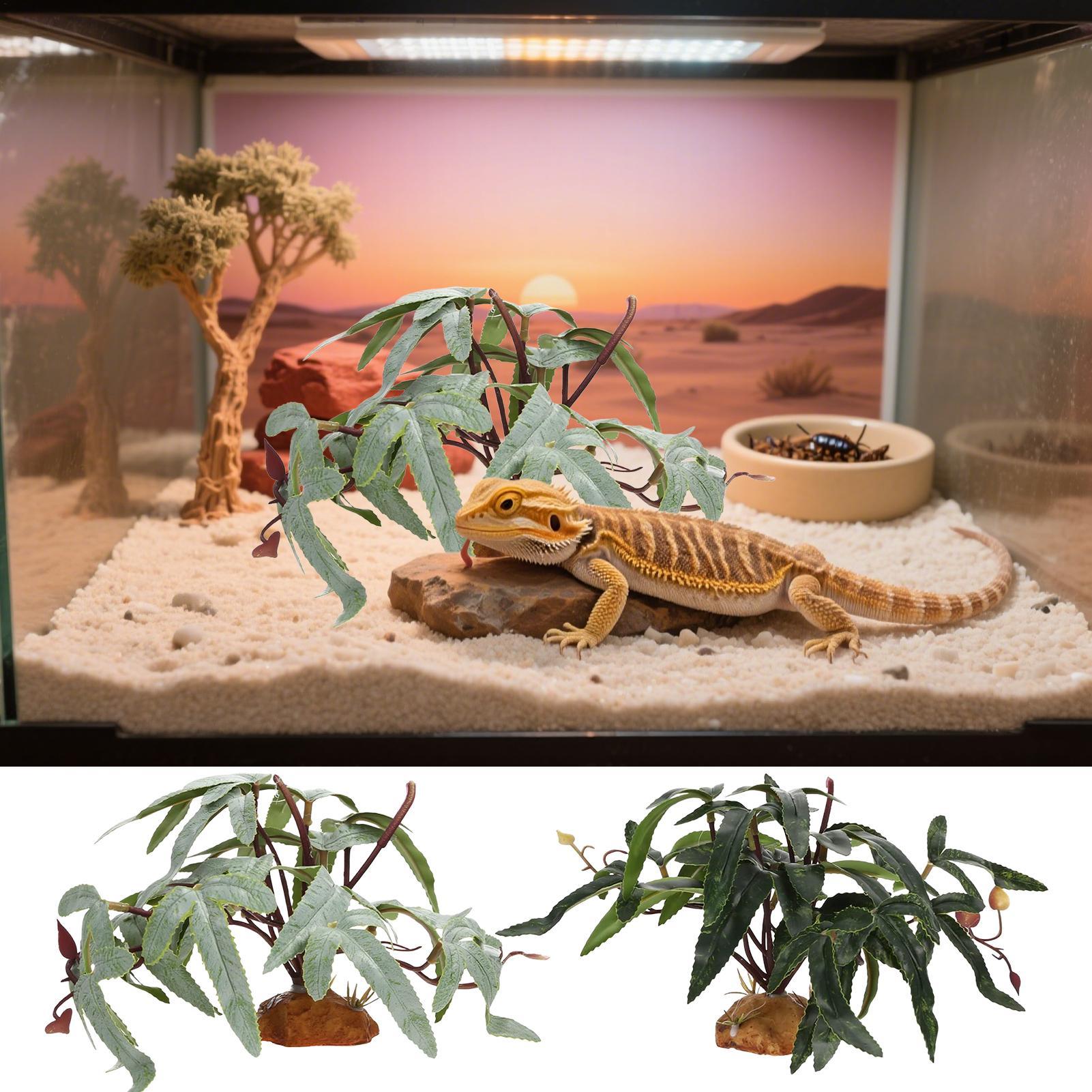 Sztuczne rośliny dla gadów, oz – Aquarium Planted Tank recenzja i cena