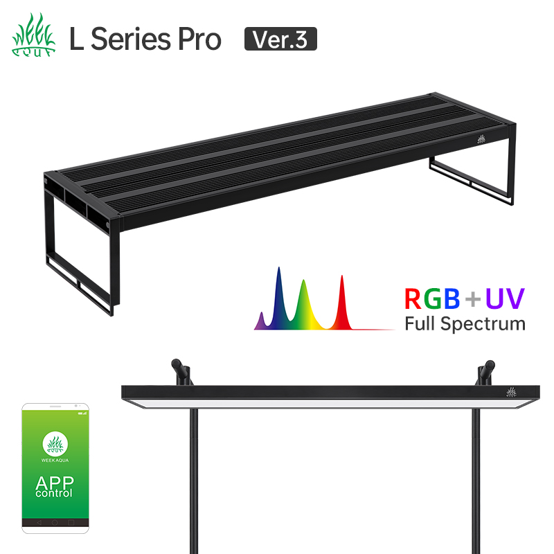WEEK AQUA L Series APP Ściemni – Aquarium Plant Grow Light recenzja i cena