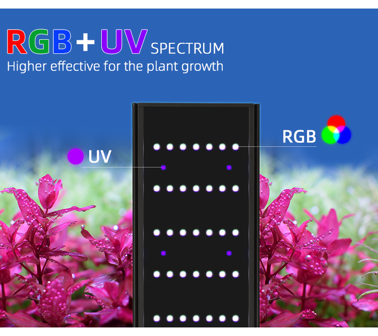 WEEK AQUA L Series APP Ściemni – Aquarium Plant Grow Light recenzja i cena