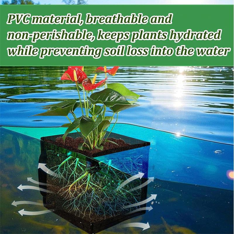 4 szt. Czarne siatkowe kosze d – Aquarium Plants recenzja i cena
