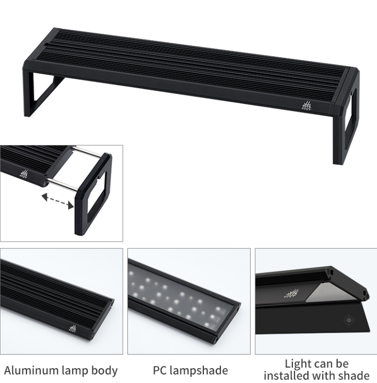 Lampa akwariowa LED RGB UV z s – Aquarium Plant Grow Light recenzja i cena
