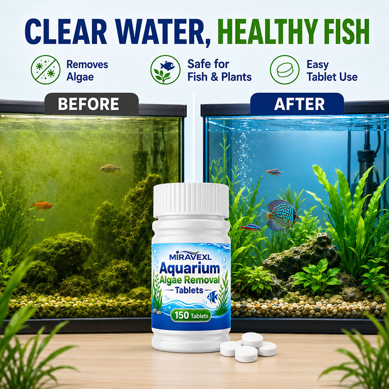 MIRAVEXL 150 Tabletki do usuwa – Aquarium Planted Fish recenzja i cena