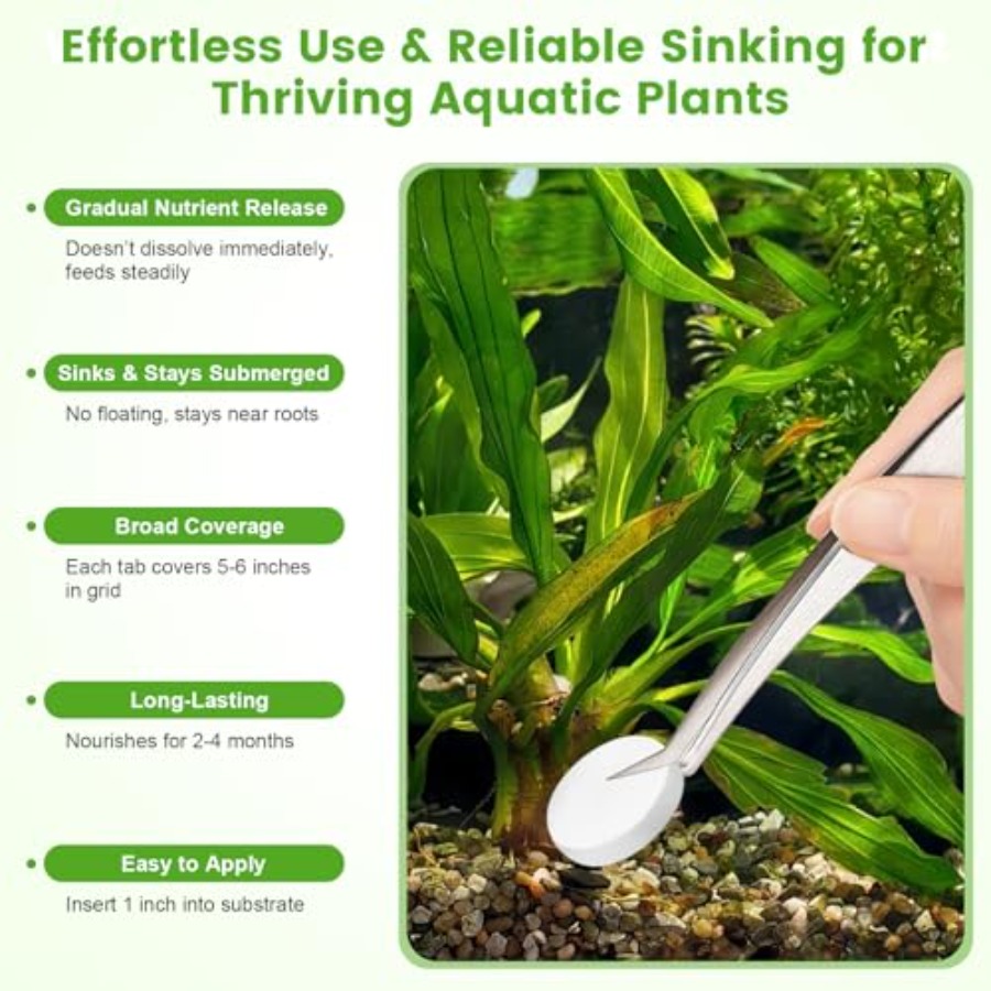 Tabletki do odżywiania roślin  – Planted Aquarium Fertilizer recenzja i cena