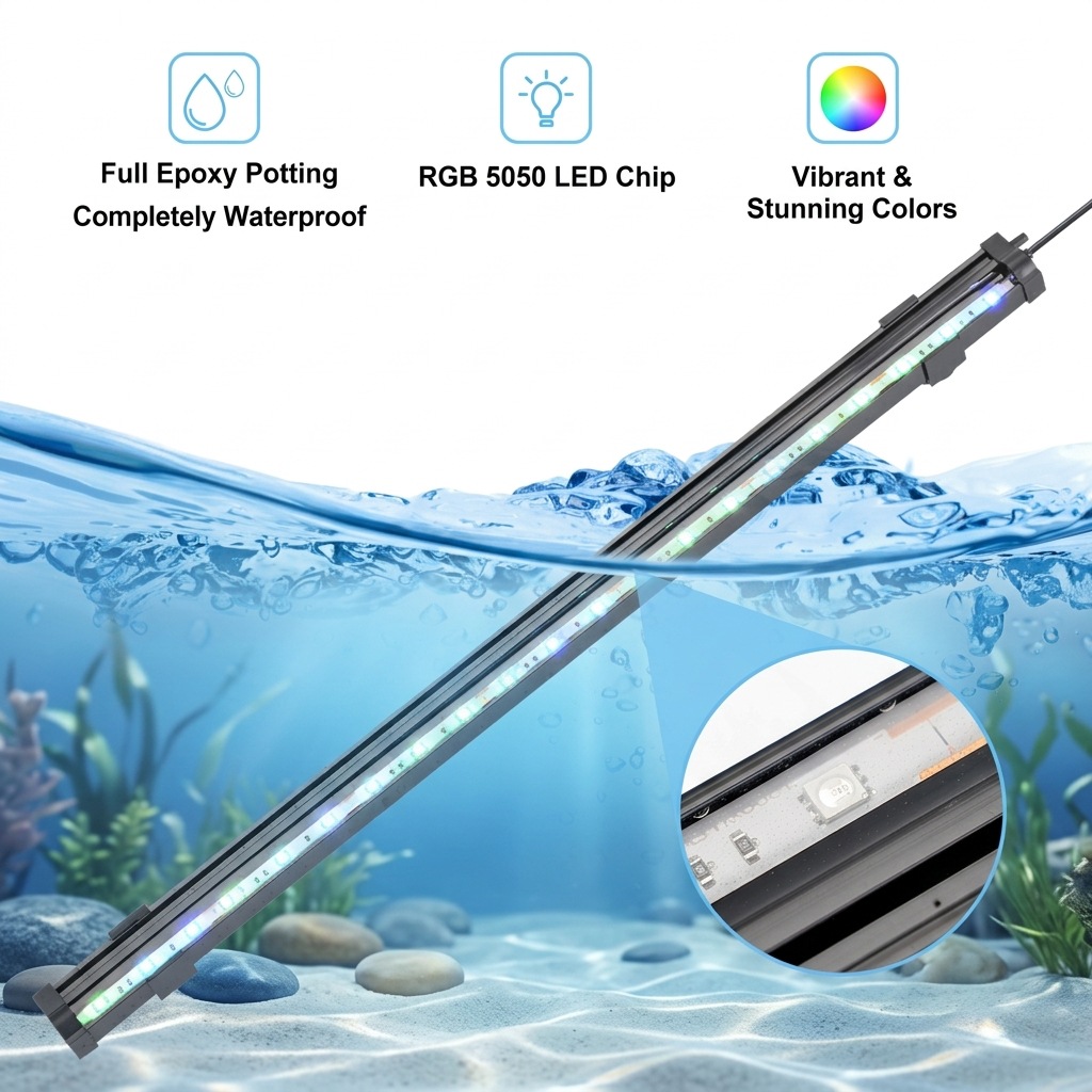 USB LED Lampa do Akwarium z Ef – Aquarium Plant Grow Light recenzja i cena