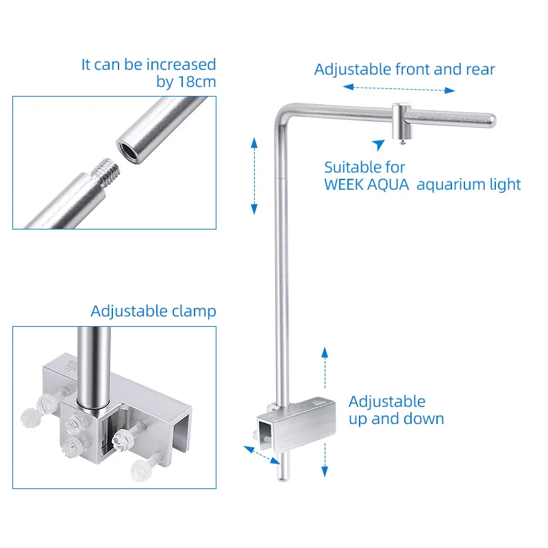 Week Aqua Light Stand Uniwersa – Aquarium Plant Grow Light recenzja i cena